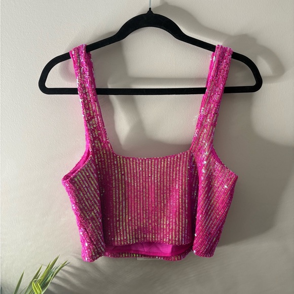 NWT Show Me Your Mumu Tara Crop Top - Picture 7 of 7